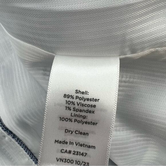 NWT Talbots spring Glen load blazer blue white sz 16 - Picture 7 of 8